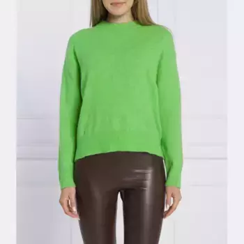 Шерстяной свитер обычного кроя Samse Samse, зеленый