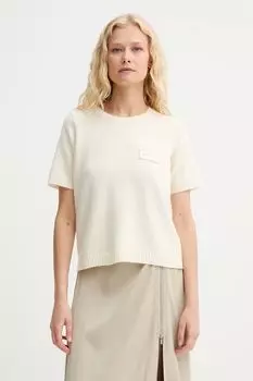 Шерстяной свитер PANTAS Munthe, бежевый