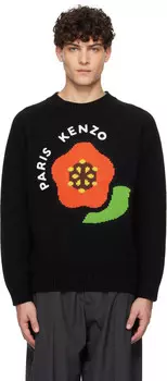 Шерстяной свитер Paris Pop Kenzo
