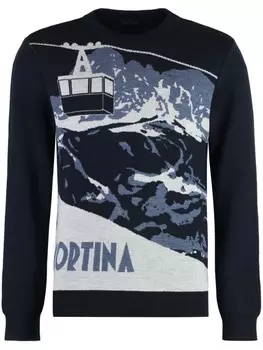 Шерстяной свитер Paul & Shark, синий