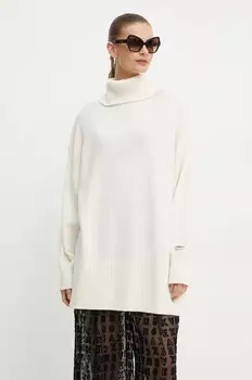 Шерстяной свитер Pinko, бежевый