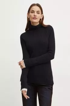 Шерстяной свитер Pinko, черный