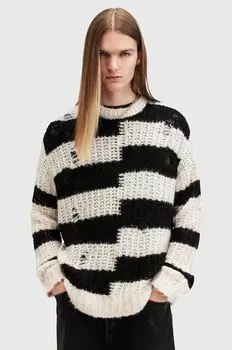 Шерстяной свитер PIP Allsaints, белый