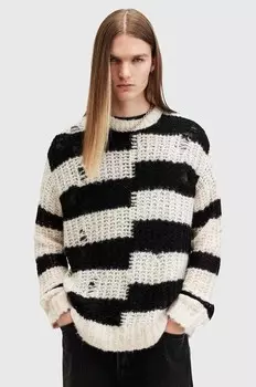 Шерстяной свитер PIP AllSaints, белый