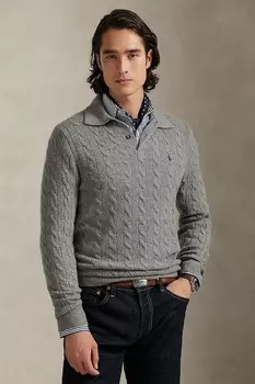 Шерстяной свитер Polo Ralph Lauren, серый