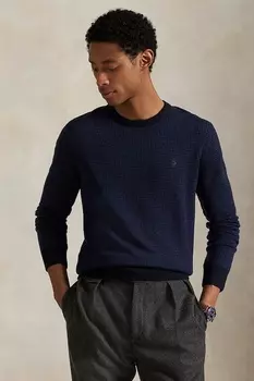 Шерстяной свитер Polo Ralph Lauren, синий