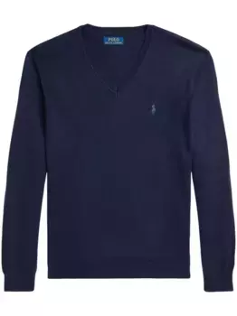 Шерстяной свитер POLO RALPH LAUREN, синий