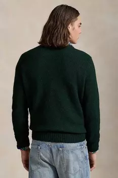 Шерстяной свитер Polo Ralph Lauren, зеленый