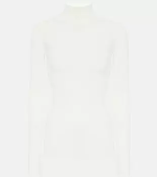 Шерстяной свитер Release 05 с высоким воротником Wardrobe.Nyc, белый