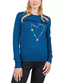 Шерстяной свитер Rossignol Esther с круглым вырезом, синий