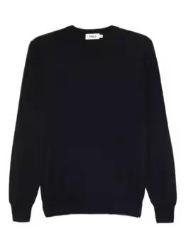 Шерстяной свитер с круглым вырезом Altea, синий