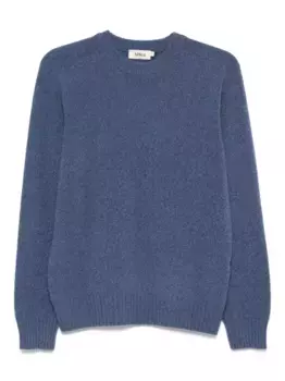 Шерстяной свитер с круглым вырезом Altea, синий