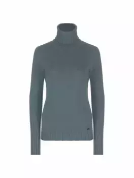 Шерстяной свитер с логотипом Kiton, серый