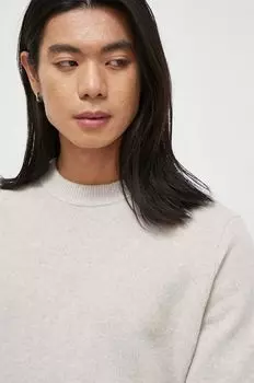 Шерстяной свитер Samsoe Samsoe, бежевый