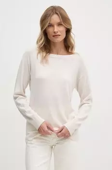 Шерстяной свитер Sisley, бежевый