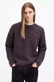 Шерстяной свитер SLANE AllSaints, фиолетовый