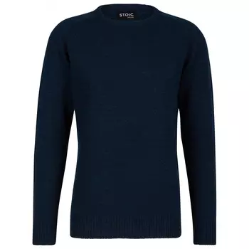 Шерстяной свитер Stoic MMXX Nauta II Wool, цвет Dark Navy Melange 22