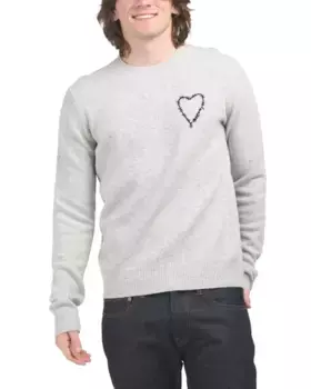 Шерстяной свитер The Kooples, серый