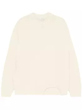 Шерстяной свитер Tibi, белый