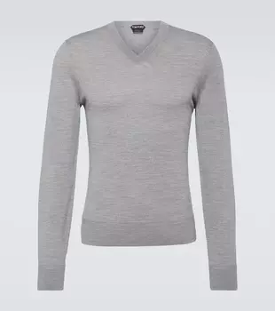 Шерстяной свитер Tom Ford, серый