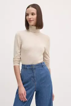 Шерстяной свитер Tommy Hilfiger, бежевый