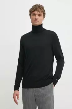 Шерстяной свитер Tommy Hilfiger, черный