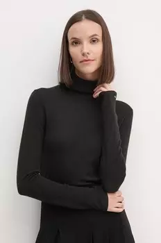 Шерстяной свитер Tommy Hilfiger, черный