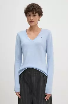 Шерстяной свитер Tommy Hilfiger, синий