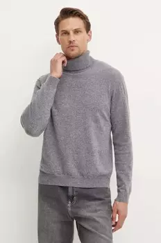 Шерстяной свитер United Colors of Benetton, серый