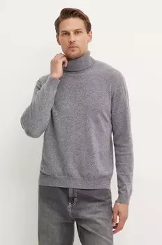 Шерстяной свитер United Colors of Benetton, серый