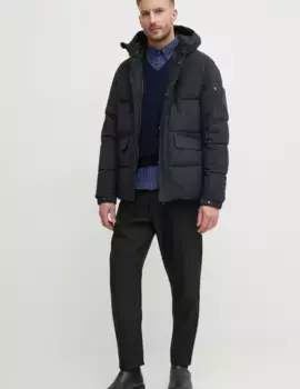 Шерстяной свитер United Colors of Benetton, темно-синий