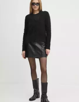 Шерстяной свитер VORTEX AllSaints, черный