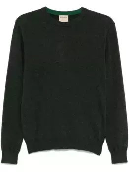 Шерстяной свитер WOOLRICH, зеленый