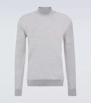 Шерстяной свитер Zegna, серый