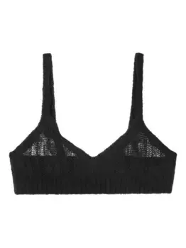 Шерстяной топ Desert Drift Alanui, черный