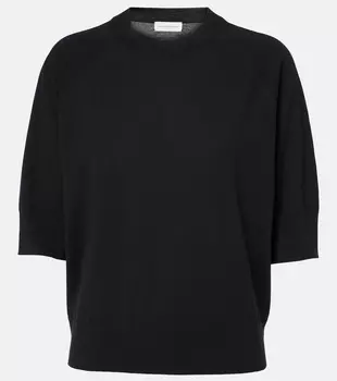 Шерстяной топ Dries Van Noten, черный