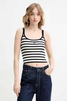 Шерстяной топ From Future, темно-синий