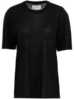 Шерстяной топ Viky ARMARIUM, черный