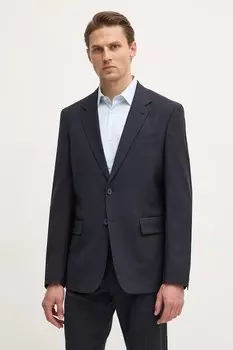 Шерстяной жакет Filippa K, темно-синий