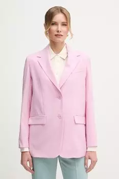 Шерстяной жакет Weekend Max Mara, фиолетовый