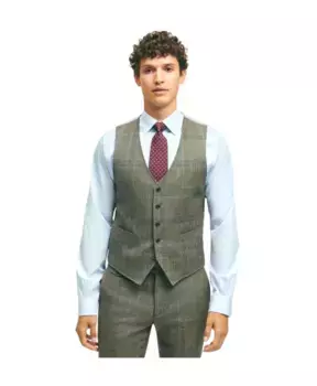 Шерстяной жилет Brooks Brothers, бежевый