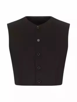 Шерстяной жилет Dolce&Gabbana, черный