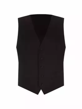 Шерстяной жилет Dolce&Gabbana, черный