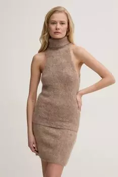 Шерстяной жилет Gestuz, бежевый