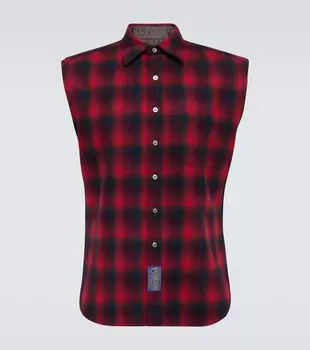 Шерстяной жилет Maison Margiela, красный