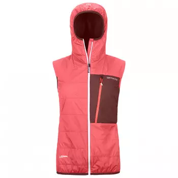 Шерстяной жилет Ortovox Women's Swisswool Piz Duan Vest, цвет Wild Rose
