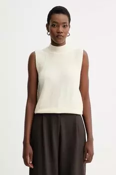 Шерстяной жилет Sessun, бежевый