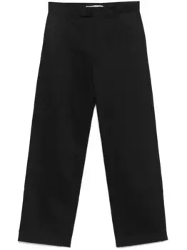 Шерстяные брюки AARON ESH, черный