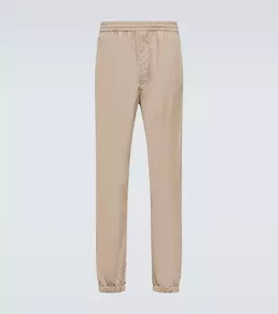 Шерстяные брюки Auralee, бежевый