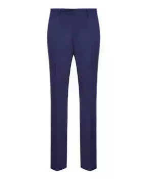 Шерстяные брюки Boggi Milano, синий